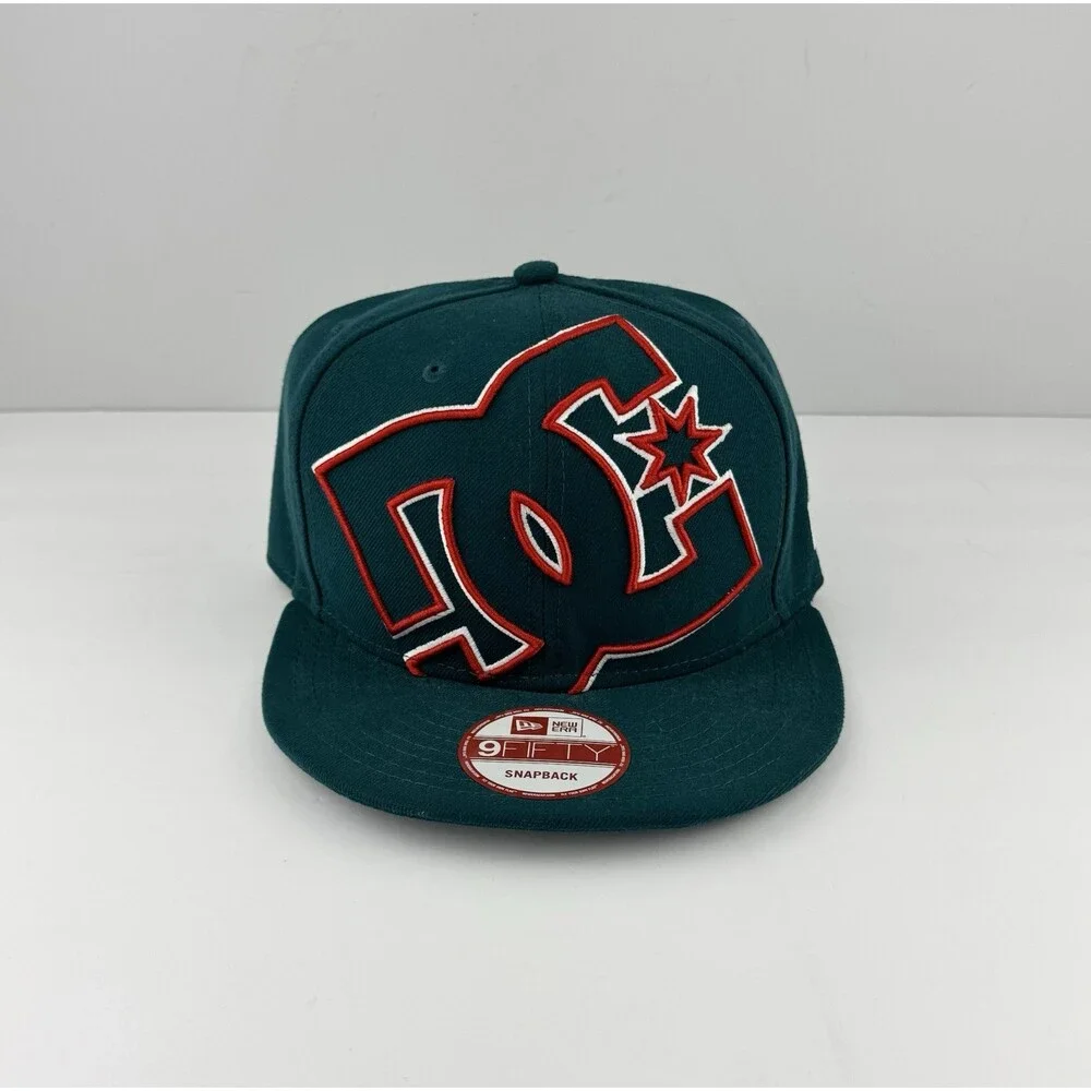 DC Shoes X New Era Snapback hat 9Fifty RARE OLDER STYLE Skating skateboard